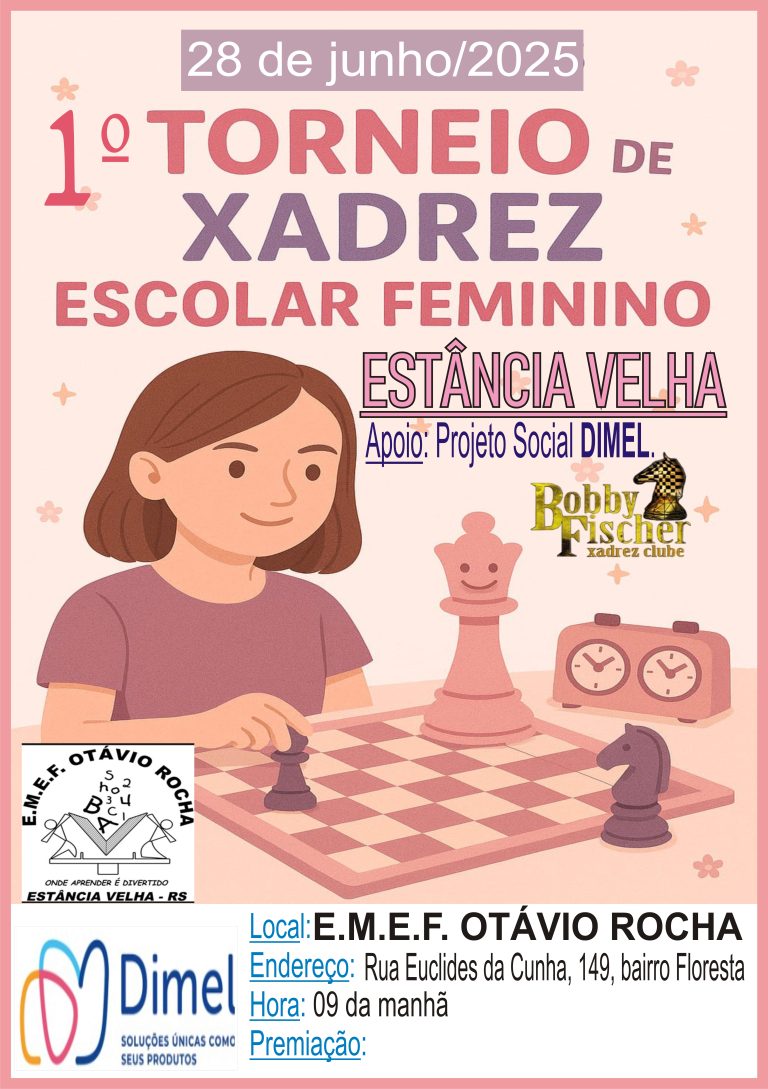1ºTORNEIO ESCOLAR FEMININO ESTÂNCIA VELHA