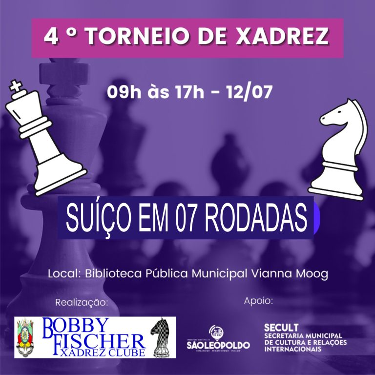 4º TORNEIO DA BIBLIOTECA DE SÃO LEOPOLDO